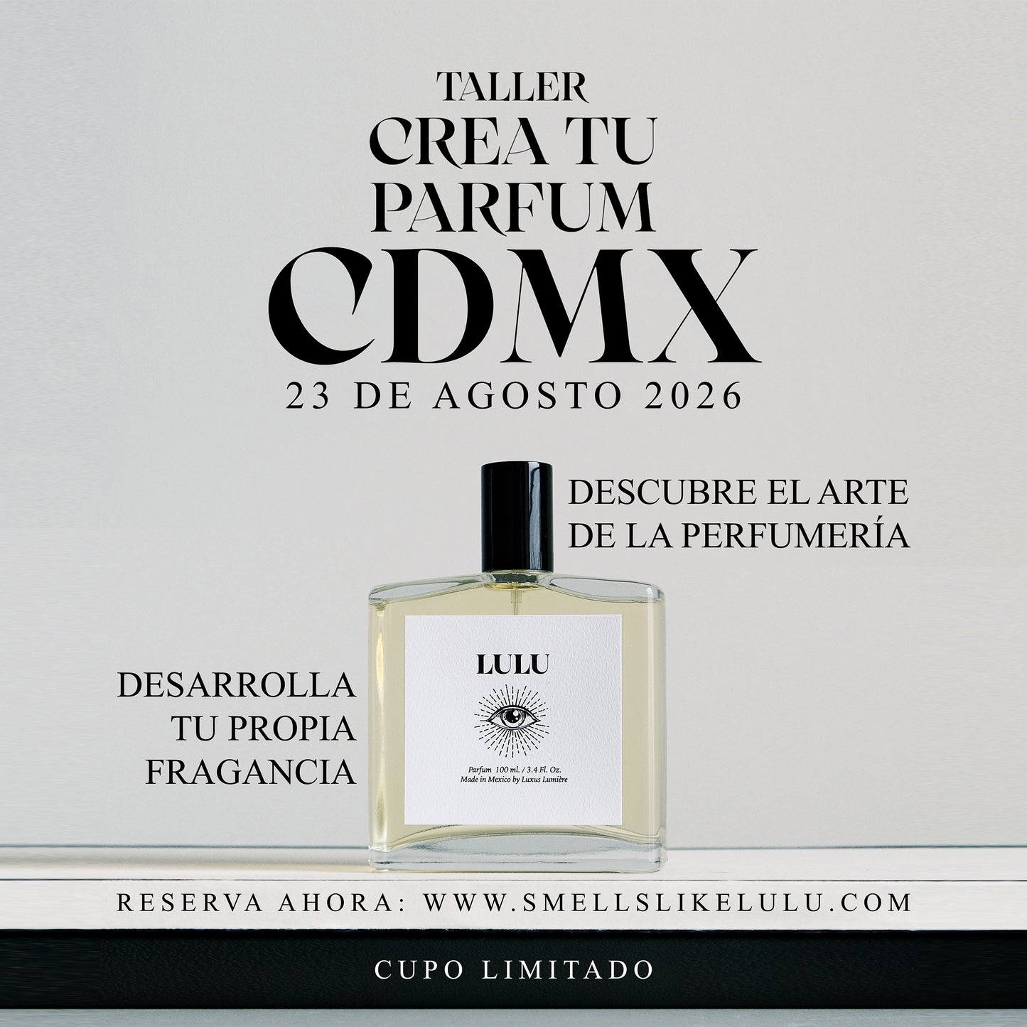 CREA TU PARFUM - TALLER